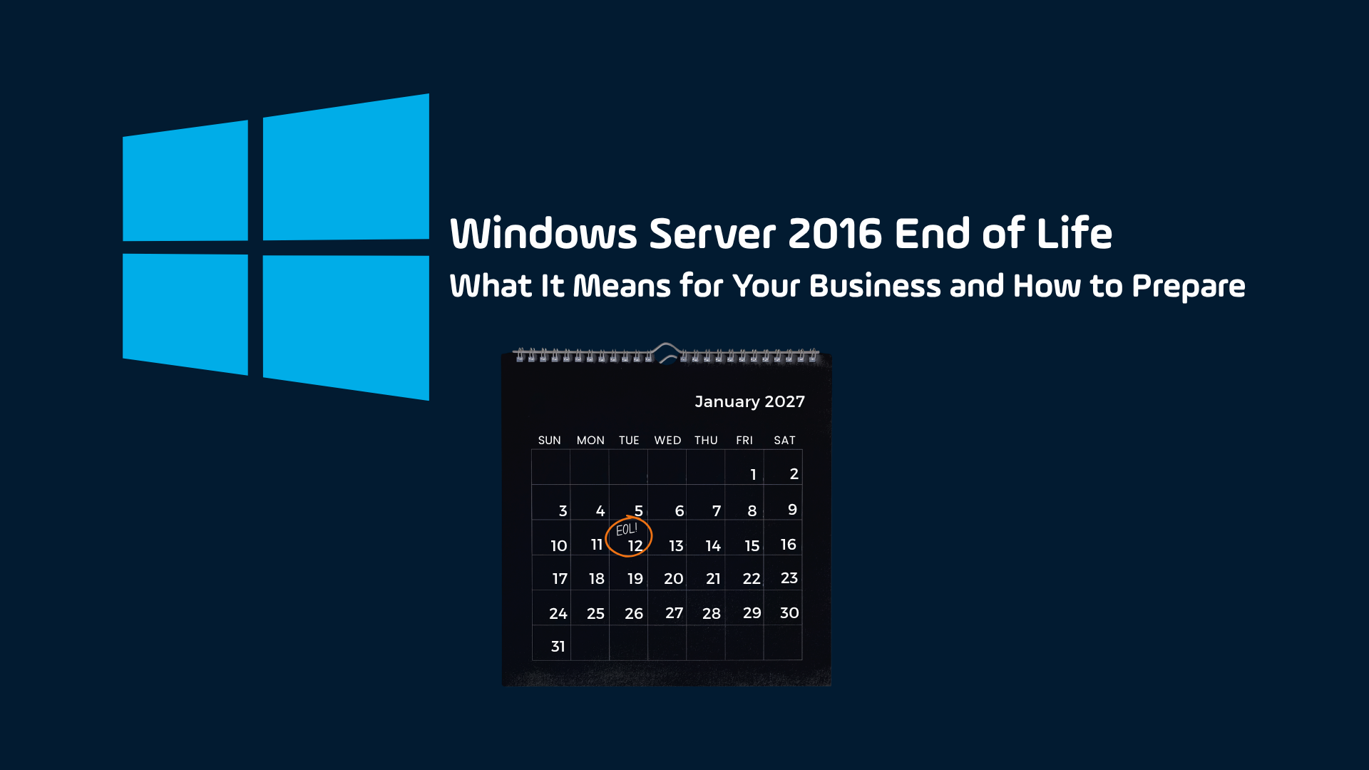 Windows Server 2016 End of Life