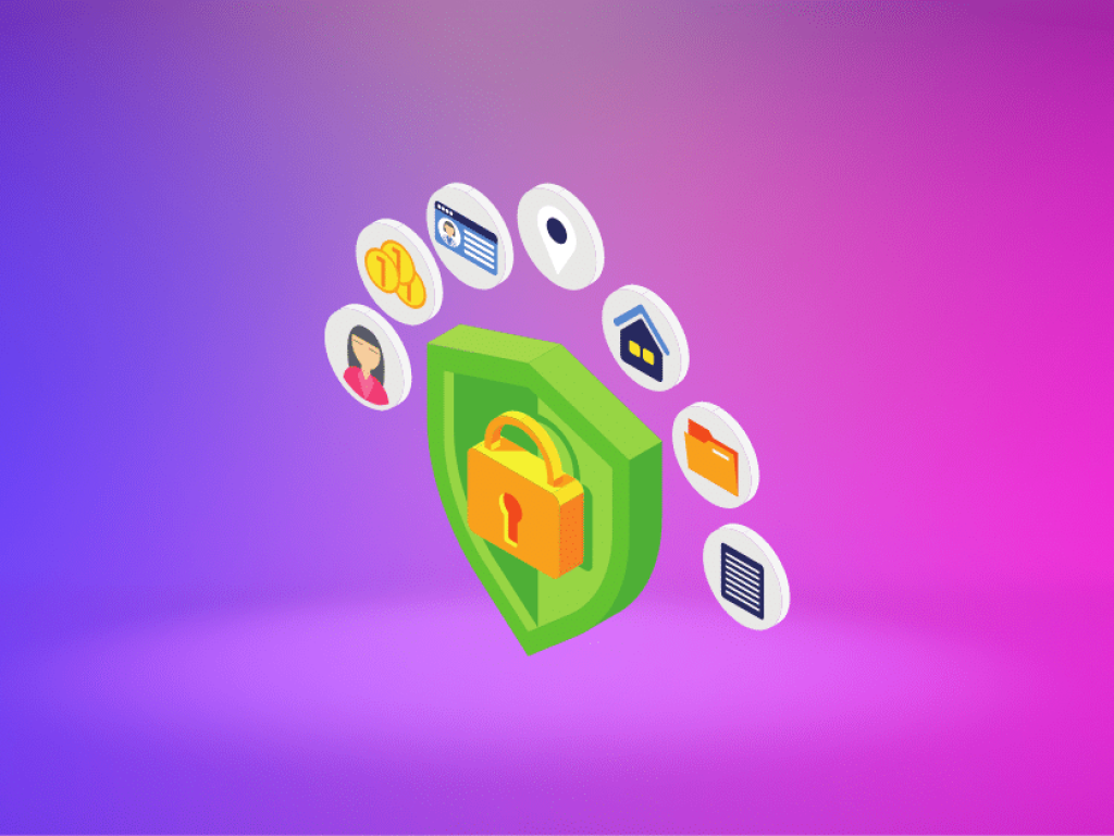 GDPR data privacy icon