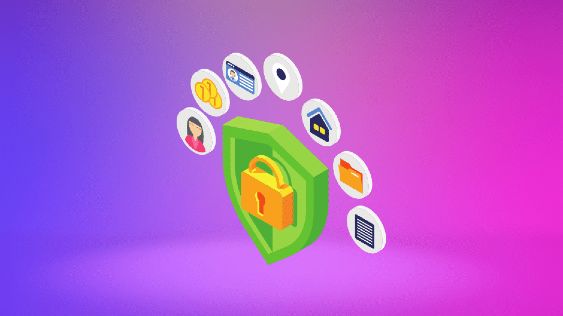 GDPR data privacy icon