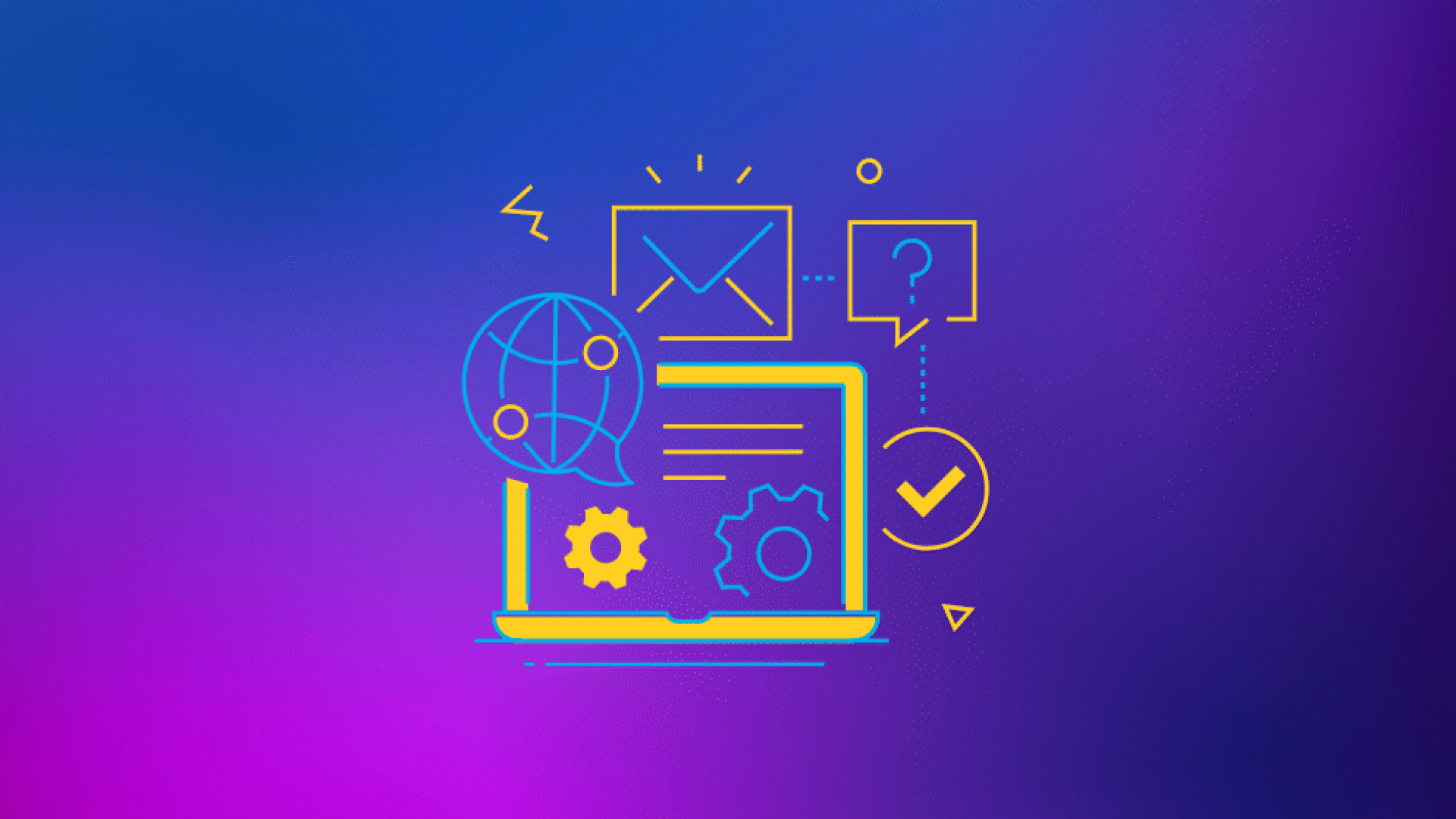 Icon depicting managed IT support by Bondgate IT